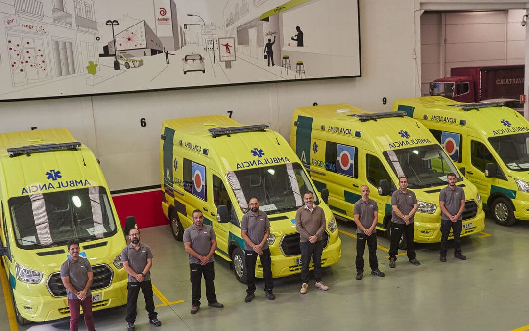 Fleet Painting and Wrapping; the success story of Quevedo Ambulances.