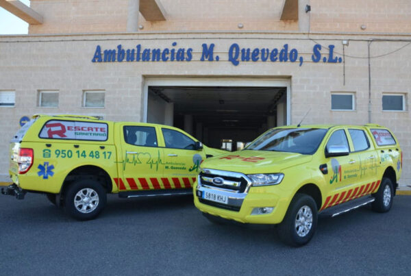 Rotulación de vehículos para Ambulancias Quevedo