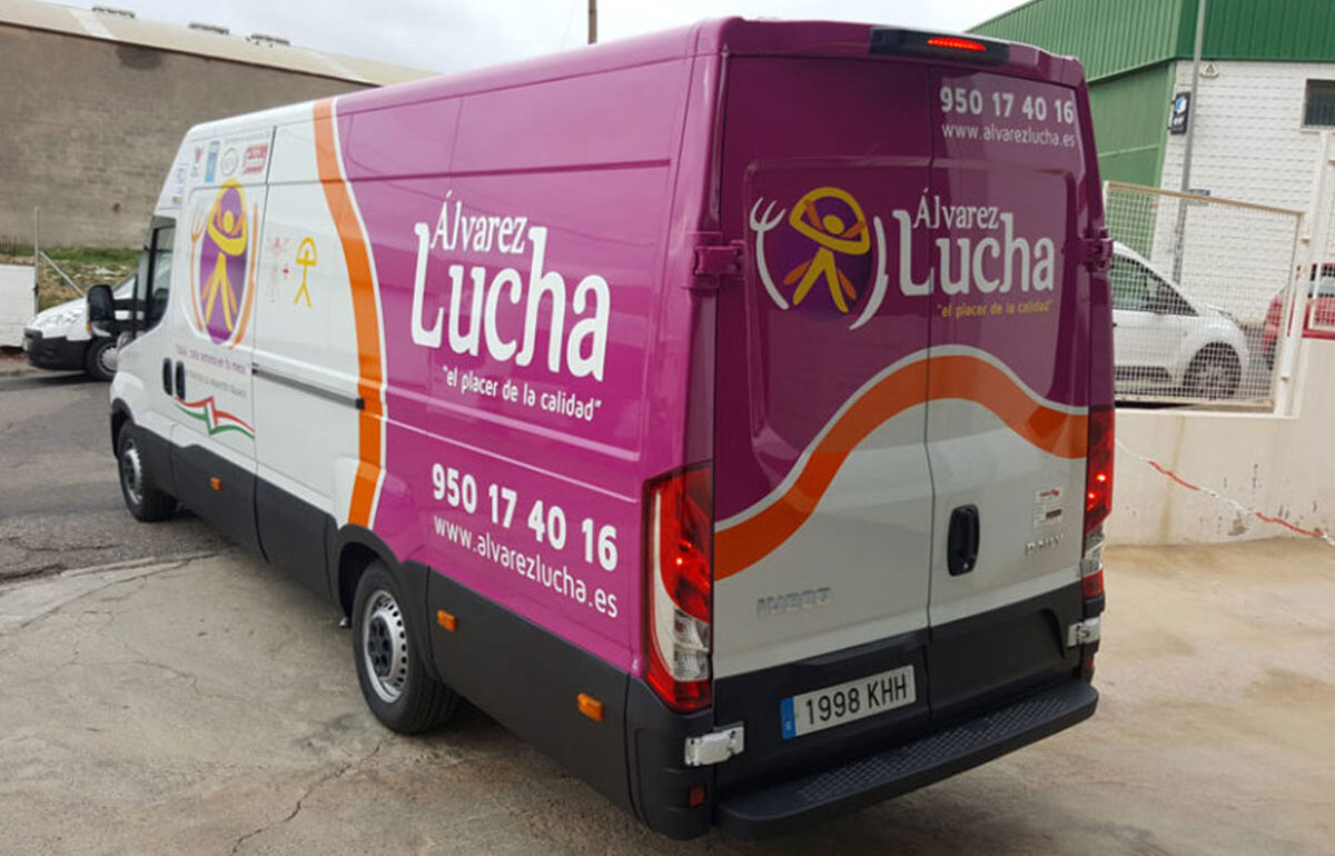 Rotulación Vehículo Álvarez Lucha